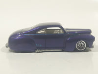 1998 Hot Wheels First Editions Tail Dragger Metalflake Purple Die Cast Toy Car Vehicle