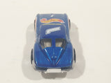 1998 Hot Wheels Race Team Series IV '63 Corvette Stingray Split Window Metalflake Blue Die Cast Toy Car Vehicle