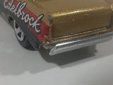 2010 Hot Wheels HW Performance '57 Chevy Bel Air Edelbrock Metallic Gold and Black Die Cast Toy Classic Car Vehicle