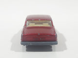 Vintage 1979 Lesney Matchbox Superfast No. 39 Rolls Royce Silver Shadow II Dark Red Die Cast Toy Car Vehicle with Opening Doors