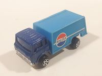 Vintage Yatming Style Ford Pepsi-Cola Soda Pop Beverages Blue Delivery Truck Die Cast Toy Car Vehicle Made in Hong Kong