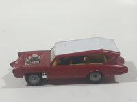 Vintage 1960s Husky The Monkees MonkeeMobile Red and White Die Cast Toy Car Vehicle