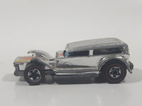 Vintage 1976 Hot Wheels Super Chromes Prowler Chrome Die Cast Toy Car Vehicle with Red Line Wheels Hong Kong