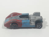 Vintage 1969 Hot Wheels Grand Prix McLaren M6A Spectraflame Red Die Cast Toy Car Vehicle Red Lines