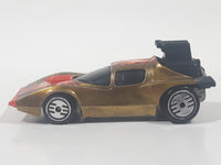 Vintage 1984 Hot Wheels Ultra Hots Flamer Runner Spectraflame Gold Die Cast Toy Car Vehicle