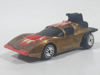 Vintage 1984 Hot Wheels Ultra Hots Flamer Runner Spectraflame Gold Die Cast Toy Car Vehicle