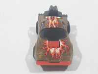 Vintage 1984 Hot Wheels Ultra Hots Flamer Runner Spectraflame Gold Die Cast Toy Car Vehicle