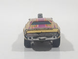 Vintage 1977 Hot Wheels Rodger Dodger Gold Chrome Die Cast Toy Muscle Car Vehicle Hong Kong