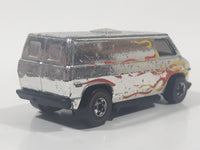 Vintage 1976 Hot Wheels Super Chromes Super Van Chrome Die Cast Toy Car Vehicle Red Lines