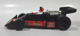 Vintage 1979 Tonka A.J. Foyt Red Van Red and Black Race Car and 4" Tall Driver Pressed Steel Die Cast Toy Car Vehicle Set