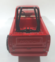 Vintage Tonka 11062 Pickup Truck Red 14 1/2" Long Pressed Steel Die Cast Toy Car Vehicle with Opening Tail Gate