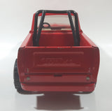 Vintage Tonka 11062 Pickup Truck Red 14 1/2" Long Pressed Steel Die Cast Toy Car Vehicle with Opening Tail Gate