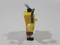 2021 McDonald's Viacom SpongeBob SquarePants Sailor with Burger Flipper 2 1/4" Tall Toy Figure