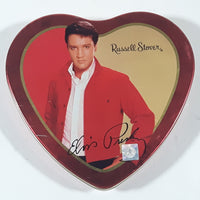 2003 Russell Stover EPE Elvis Presley Heart Shaped Tin Metal Container