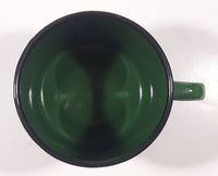 John Deere Green Enamel Metal Coffee Mug Cup