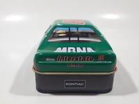 2001 Palmers Double Crisp Bobby Labonte #18 Pontiac Grand Prix "Interstate Batteries" Nascar Race Car Shaped Tin Collectible #7904810 - Empty