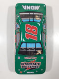 2001 Palmers Double Crisp Bobby Labonte #18 Pontiac Grand Prix "Interstate Batteries" Nascar Race Car Shaped Tin Collectible #7904810 - Empty