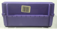 1990 Aladdin Hasbro My Little Pony Purple Plastic Lunch Box Container