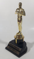 Hollywood Best Person Gold Oscar 8 1/4" Tall Plastic Trophy Award Statue