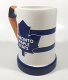 Houston Harvest Toronto Maple Leafs NHL Ice Hockey Team 6 1/8" Tall Ceramic Beer Mug Cup with Hockey Stick Handle