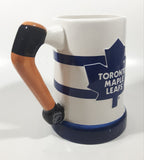 Houston Harvest Toronto Maple Leafs NHL Ice Hockey Team 6 1/8" Tall Ceramic Beer Mug Cup with Hockey Stick Handle