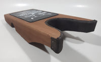 Stampede Tack Est. 1967 Cloverdale, B.C. Canada Leather Wood Wooden Boot Jack Puller with Leather Advertising Piece