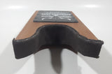 Stampede Tack Est. 1967 Cloverdale, B.C. Canada Leather Wood Wooden Boot Jack Puller with Leather Advertising Piece