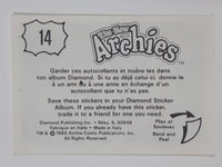 Vintage 1989 Diamond Publishing Archie Comics Stickers (Individual) Made in Italy