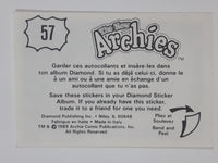 Vintage 1989 Diamond Publishing Archie Comics Stickers (Individual) Made in Italy