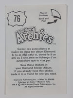 Vintage 1989 Diamond Publishing Archie Comics Stickers (Individual) Made in Italy