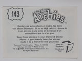 Vintage 1989 Diamond Publishing Archie Comics Stickers (Individual) Made in Italy