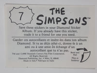 Vintage 1990 Diamond Publishing Twentieth Century Fox The Simpsons Stickers (Individual) Made in Italy