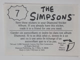 Vintage 1990 Diamond Publishing Twentieth Century Fox The Simpsons Stickers (Individual) Made in Italy