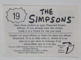 Vintage 1990 Diamond Publishing Twentieth Century Fox The Simpsons Stickers (Individual) Made in Italy