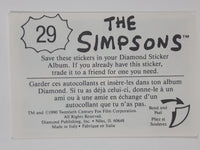 Vintage 1990 Diamond Publishing Twentieth Century Fox The Simpsons Stickers (Individual) Made in Italy