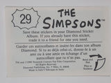 Vintage 1990 Diamond Publishing Twentieth Century Fox The Simpsons Stickers (Individual) Made in Italy