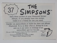 Vintage 1990 Diamond Publishing Twentieth Century Fox The Simpsons Stickers (Individual) Made in Italy