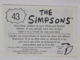 Vintage 1990 Diamond Publishing Twentieth Century Fox The Simpsons Stickers (Individual) Made in Italy