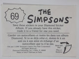 Vintage 1990 Diamond Publishing Twentieth Century Fox The Simpsons Stickers (Individual) Made in Italy