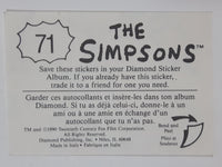 Vintage 1990 Diamond Publishing Twentieth Century Fox The Simpsons Stickers (Individual) Made in Italy