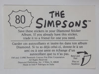 Vintage 1990 Diamond Publishing Twentieth Century Fox The Simpsons Stickers (Individual) Made in Italy