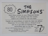 Vintage 1990 Diamond Publishing Twentieth Century Fox The Simpsons Stickers (Individual) Made in Italy