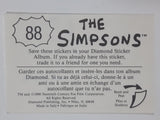 Vintage 1990 Diamond Publishing Twentieth Century Fox The Simpsons Stickers (Individual) Made in Italy