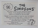 Vintage 1990 Diamond Publishing Twentieth Century Fox The Simpsons Stickers (Individual) Made in Italy