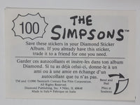 Vintage 1990 Diamond Publishing Twentieth Century Fox The Simpsons Stickers (Individual) Made in Italy