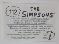 Vintage 1990 Diamond Publishing Twentieth Century Fox The Simpsons Stickers (Individual) Made in Italy