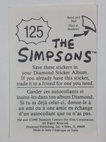 Vintage 1990 Diamond Publishing Twentieth Century Fox The Simpsons Stickers (Individual) Made in Italy