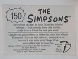 Vintage 1990 Diamond Publishing Twentieth Century Fox The Simpsons Stickers (Individual) Made in Italy