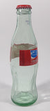 2004 Coca Cola Athens Summer Olympic Games 7 1/2" Tall Glass Bottle with Cap