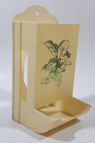 Vintage Flower Design Plastic Match Holder Dispenser